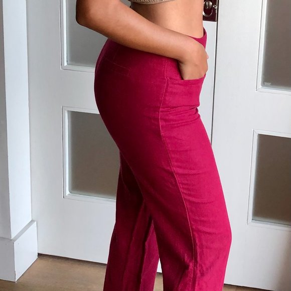 ASOS Red Pants - Picture 4 of 4